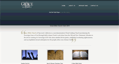 Desktop Screenshot of grace-bible-test.com